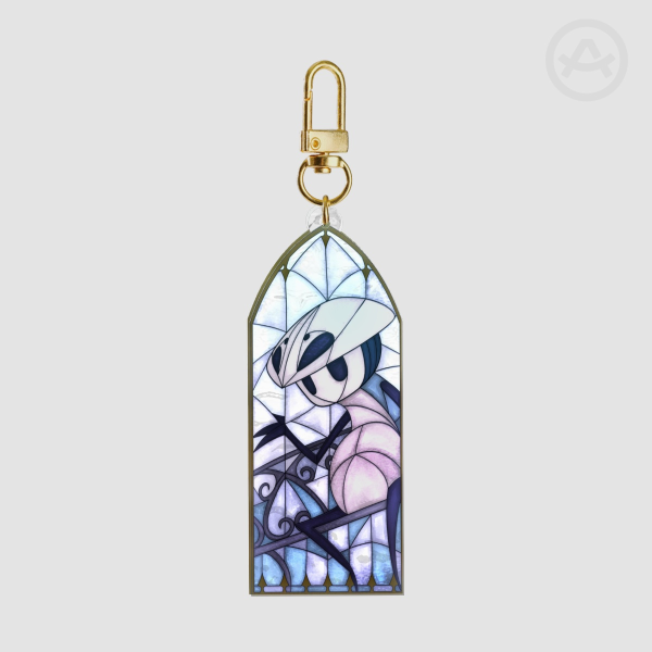 Quirrel - Stained Glass || Hollow Knight || Ripple Acrylic Keychains