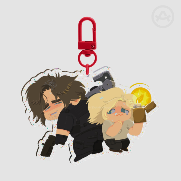 leon and grace keychain