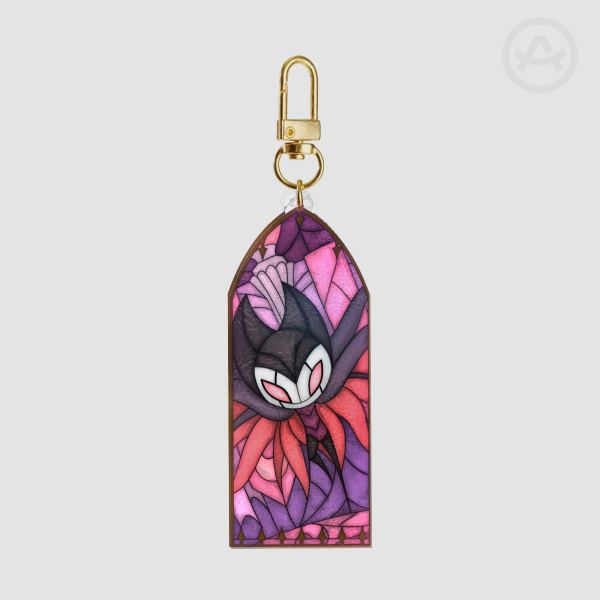 Grimm - Stained Glass || Hollow Knight || Ripple Acrylic Keychains
