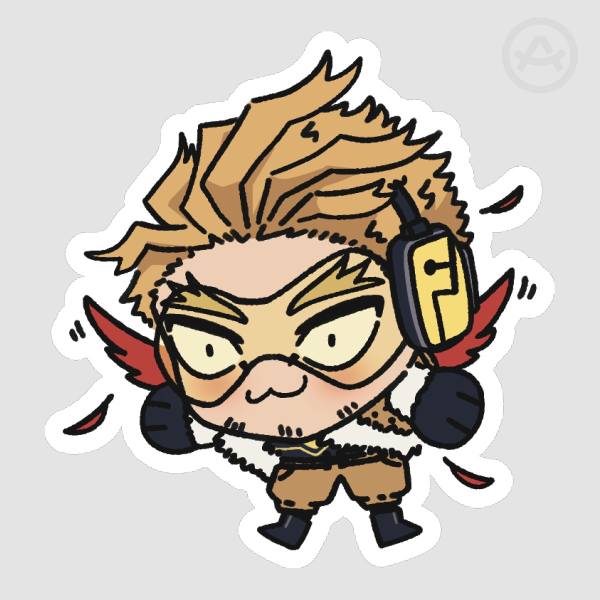 Hawks Die Cut Sticker