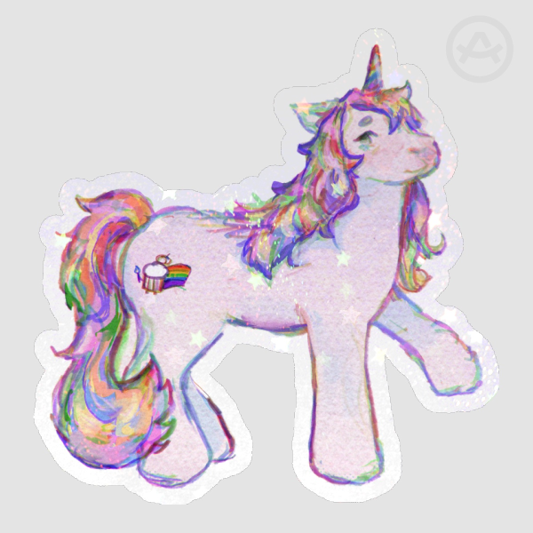 iris g3 ponysona Die Cut Stickers