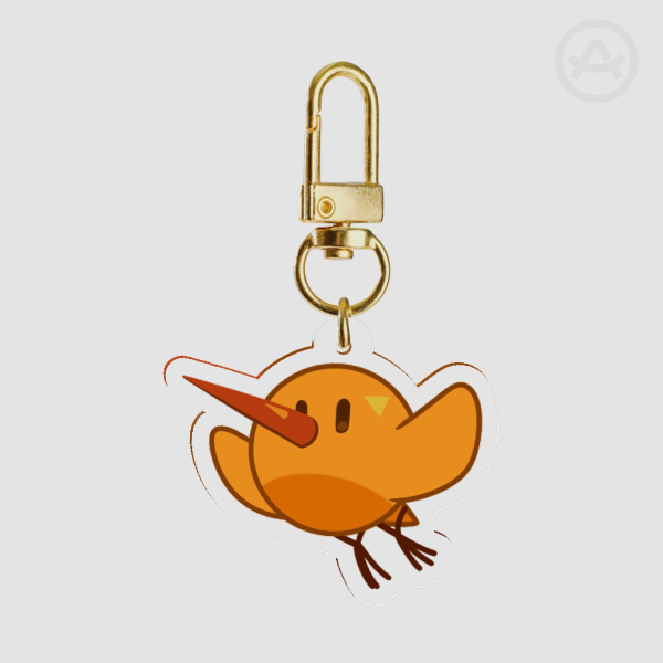 Cheesebird Keychain