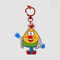 Professor Eggnog Acrylic Keychains
