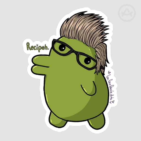 {FFXV x Tamagotchi} KuchiIggy (Sticker)