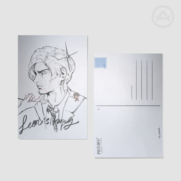 Leon Sketch Art Postcards
