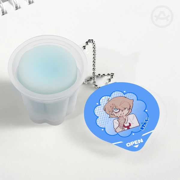 Whitney the Bully (DoL) Squishy Pudding Jelly Keychains