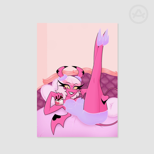 Verosika Mayday Pin-Up [Helluva Boss]