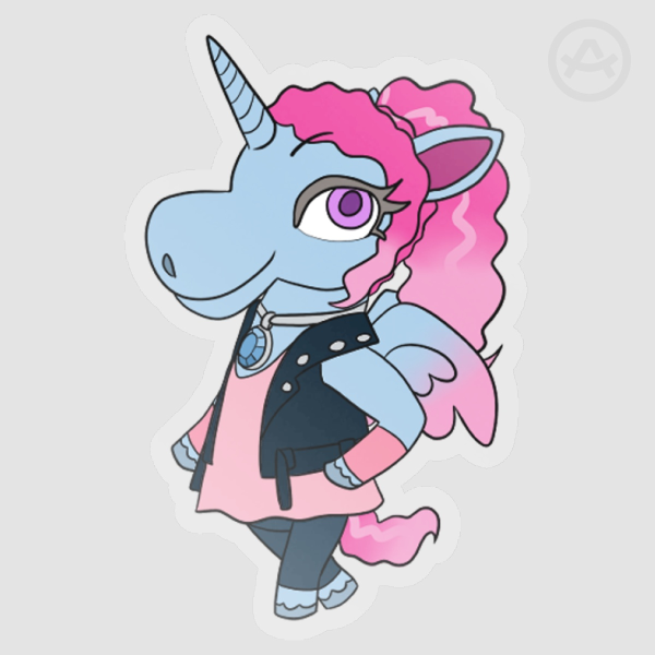 Animal crossing Lyra Note Stickers