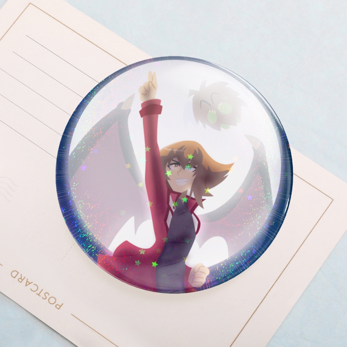 Gotcha Round Badge