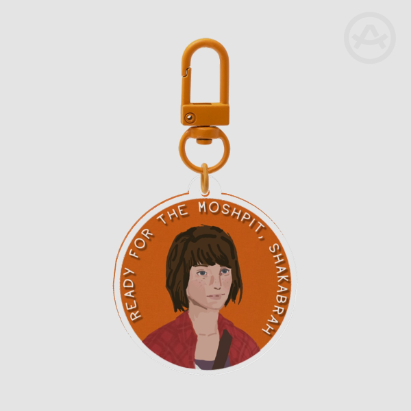 [LIS] "Ready for the moshpit, shakabrah" Keychain