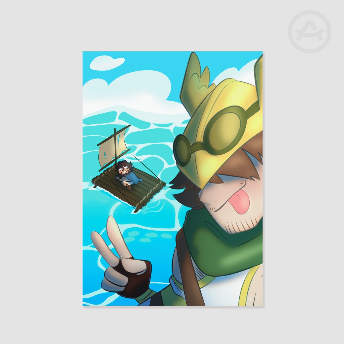 Hermes Selfie- Print