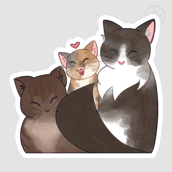 Kitties Stickers