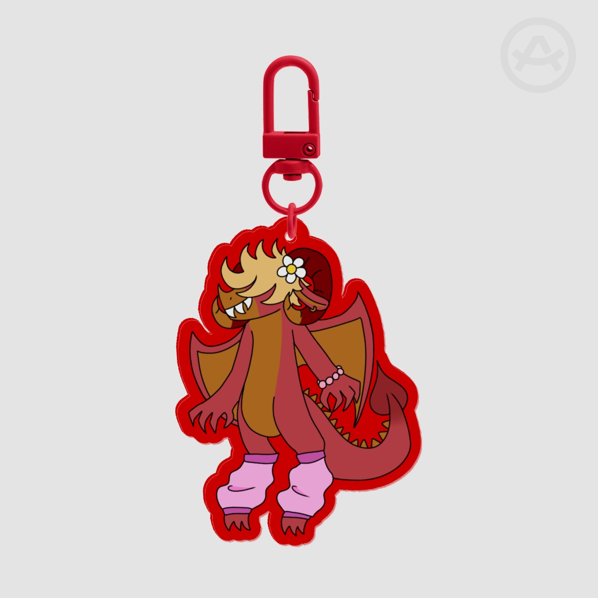 Dragon Pyro Keychain