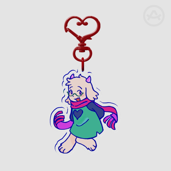 Ralsei Double-Sided Charm