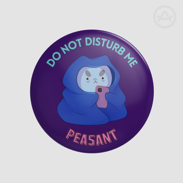 Puppycat Round Badge