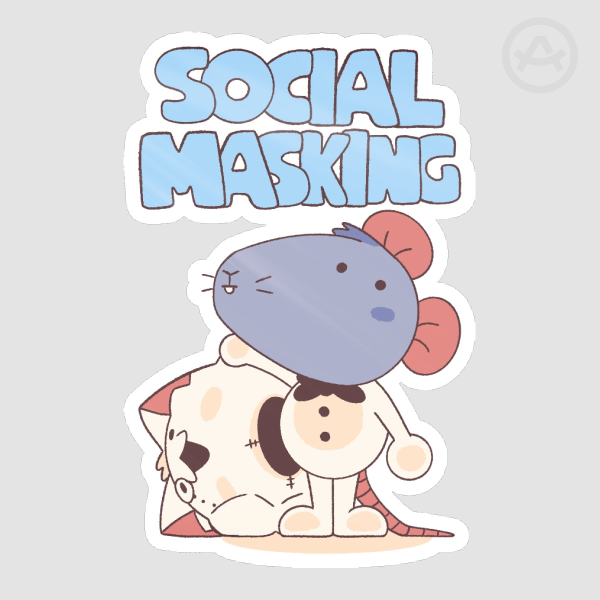 Social Masking Sticker