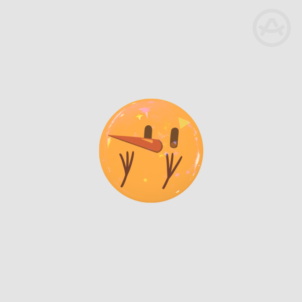 Cheesebird Round Badge