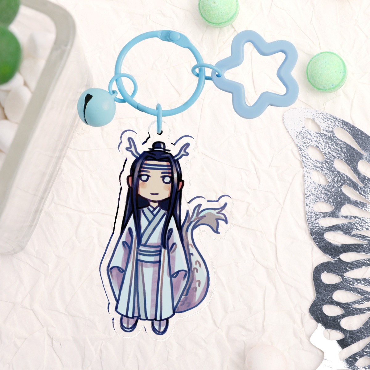 Lan Wangji Acrylic Keychain