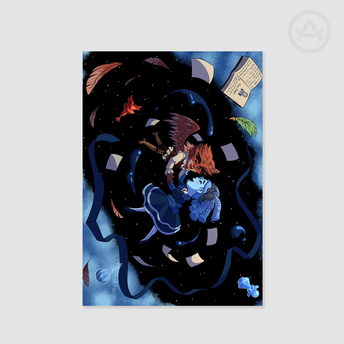 Invisible Ink Reprise Print