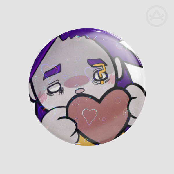 Mr Complex Round Badge (Button Pin)