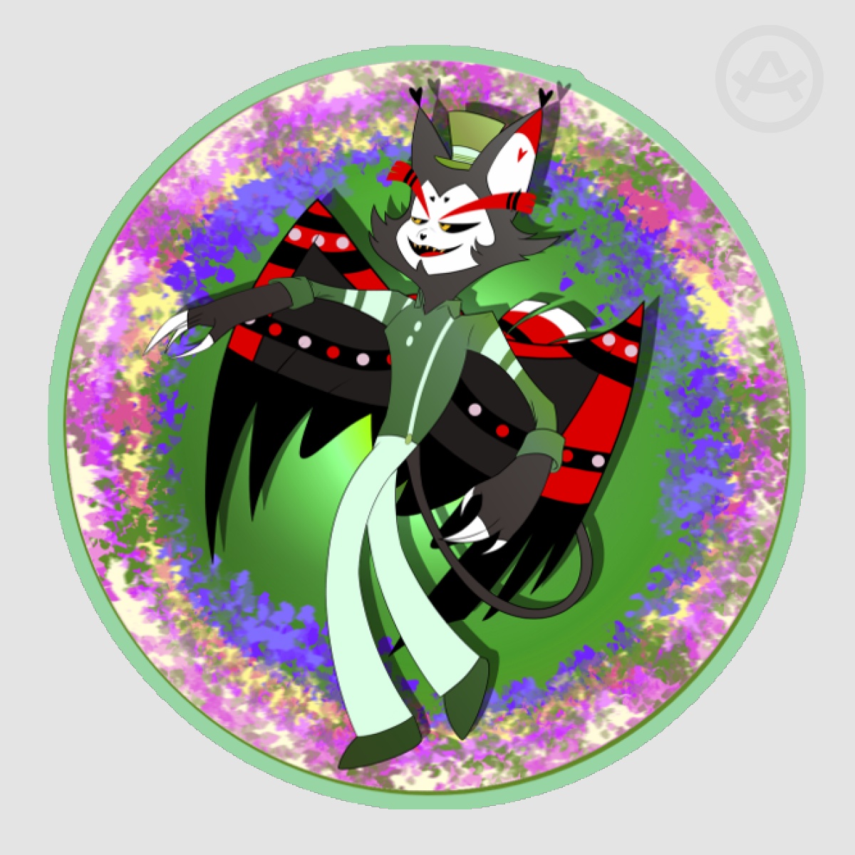 Spring Themed Husk Sticker