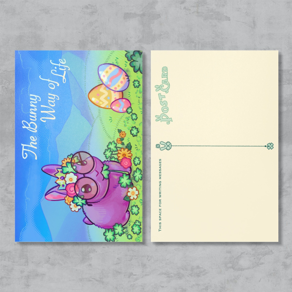 Bunnyway Postcard