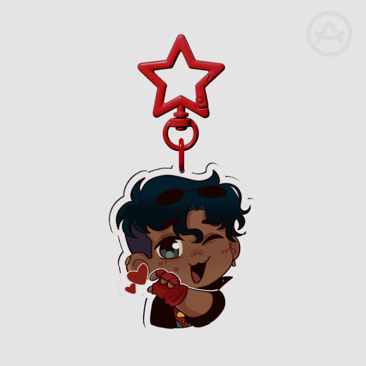 Kon El (Superboy) Keychain