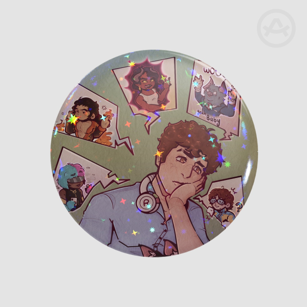 Dispatch Poster BUTTON PIN