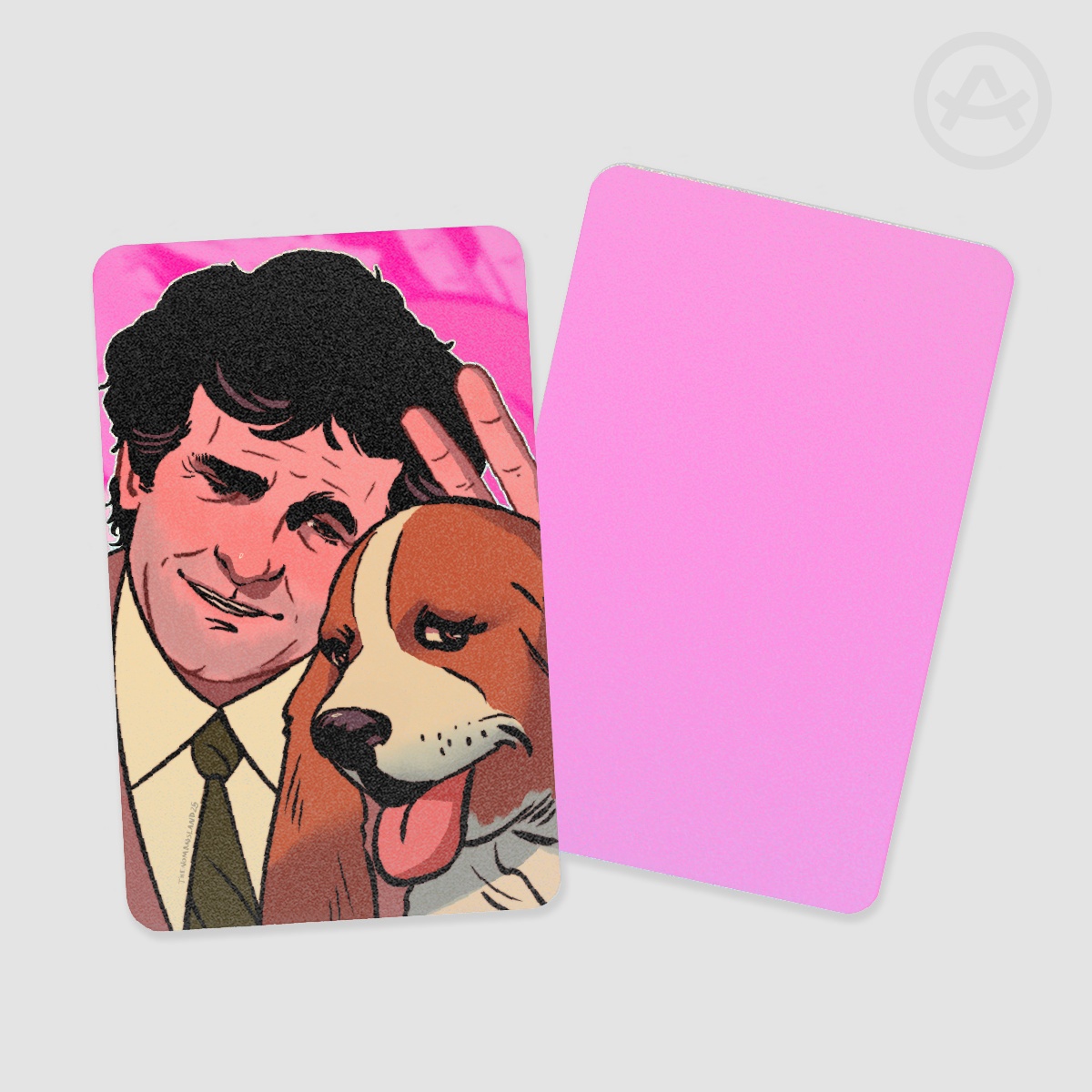 Columbo and Dog Holographic Photocard