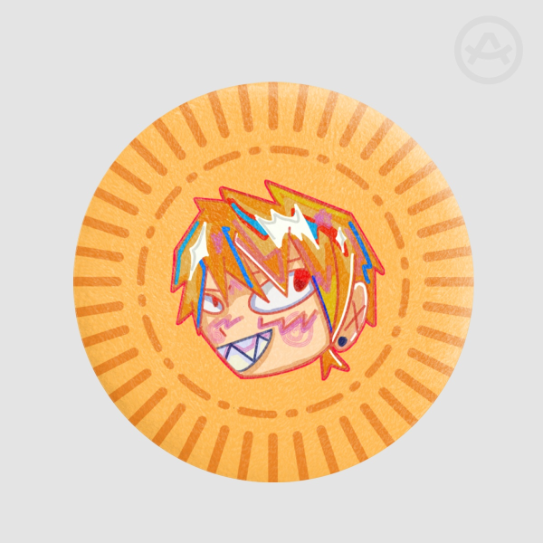 Denji Plush Badge