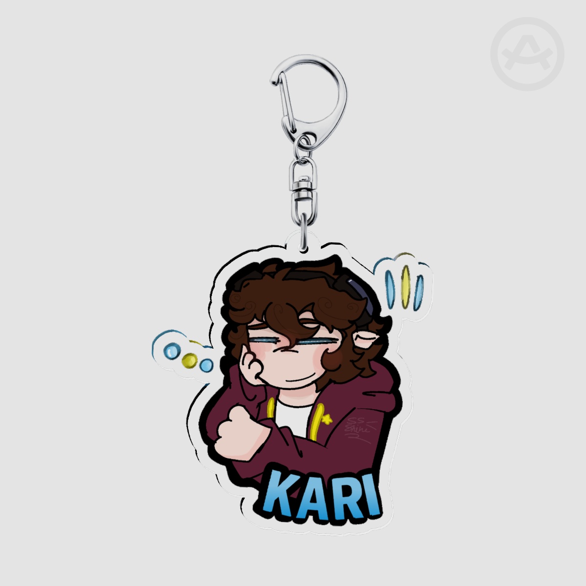 Kari: single character keychain [Shadow diner]