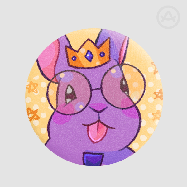 Bunnyway Plush Badge