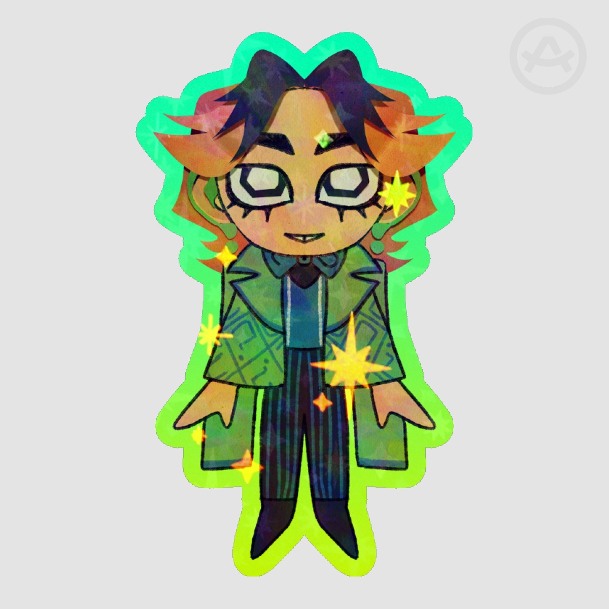Mini The Riddler Edward Nygma DC Sticker