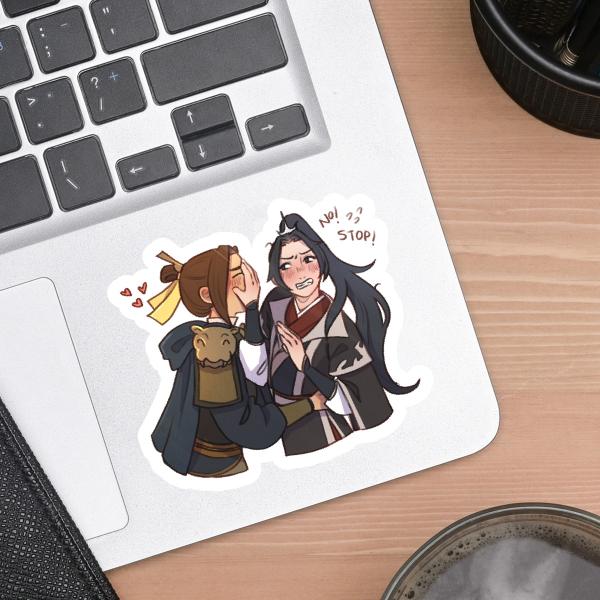 Fengqing Sticker "Stop it! Dummie"