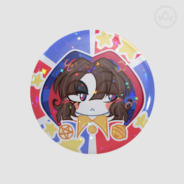Pomni Round Badges