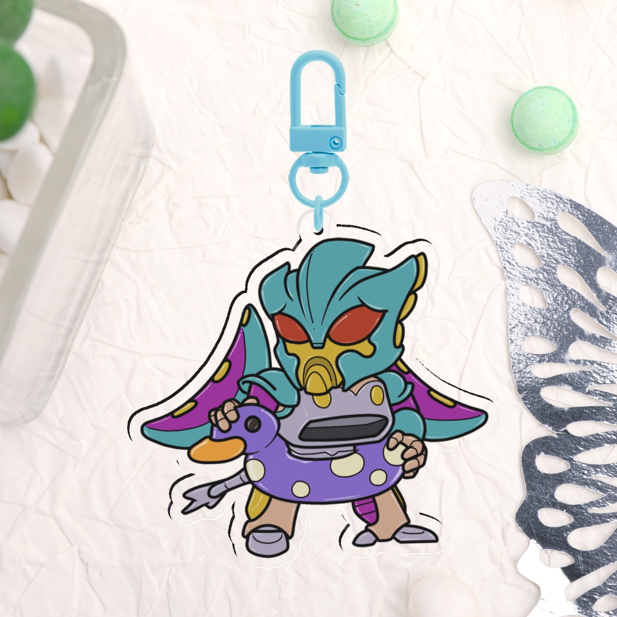 Depth Charge - Chibotes - Acrylic Keychain