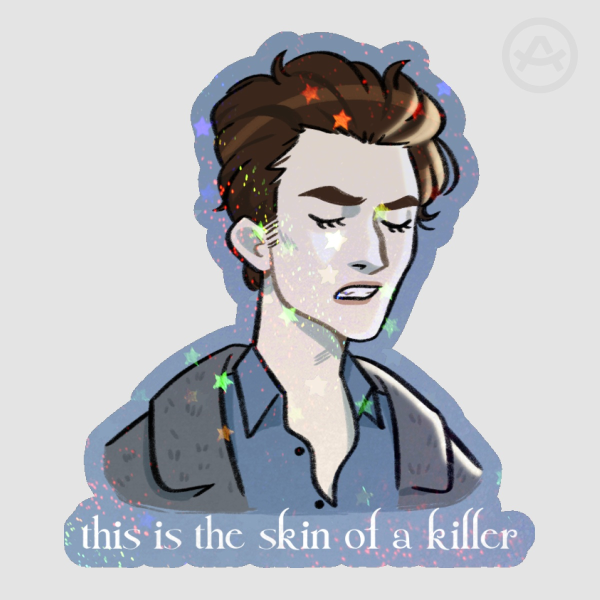 TITSOAK Glittery Sticker