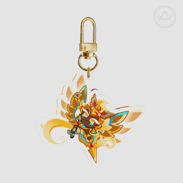 Awakened Golden Cheese Cookie Keychain