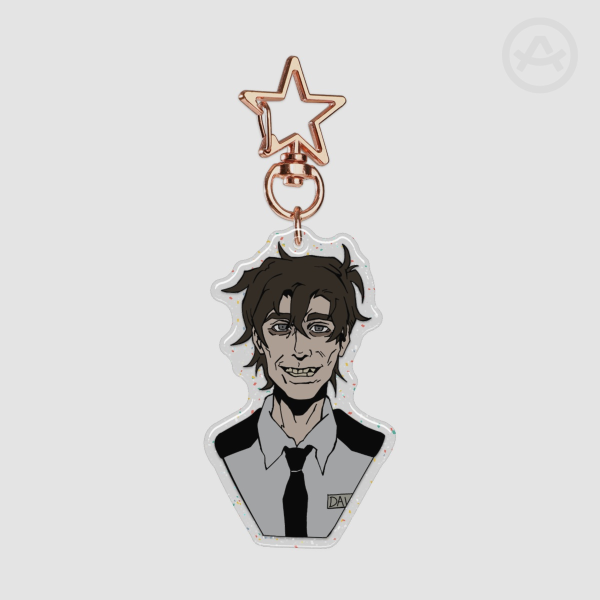 Epoxy Glitter Acrylic Keychains