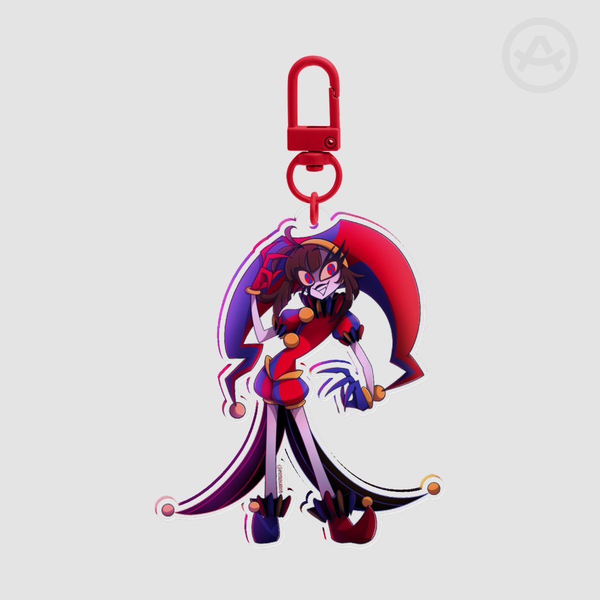 Pomni ❤️💙 Circus of Hell 🎪🔥| Hazbin Hotel x The Amazing Digital Circus Au Fanmade | Potainasor ❤️✨️🖤