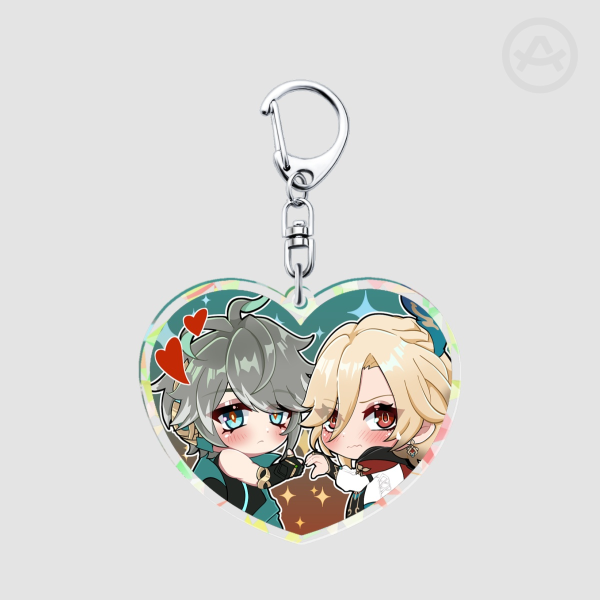 HAIKAVEH HEART KEYCHAIN