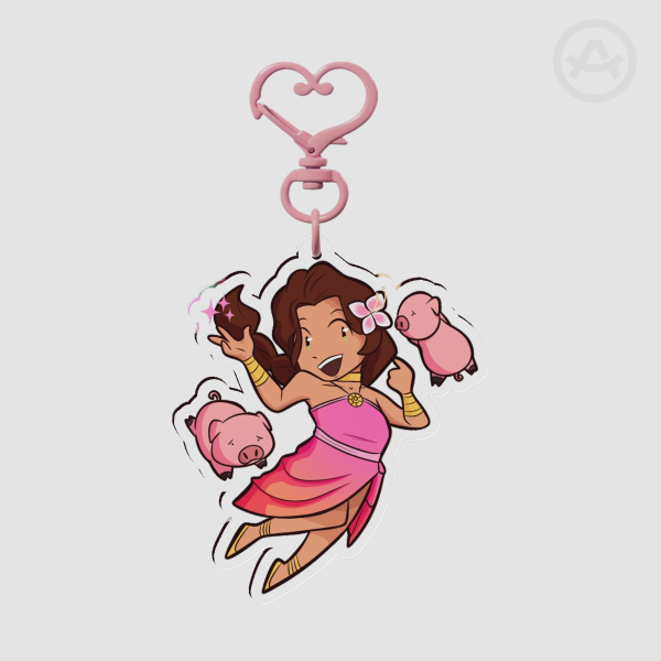 Circe- Clear Acrylic Keychains