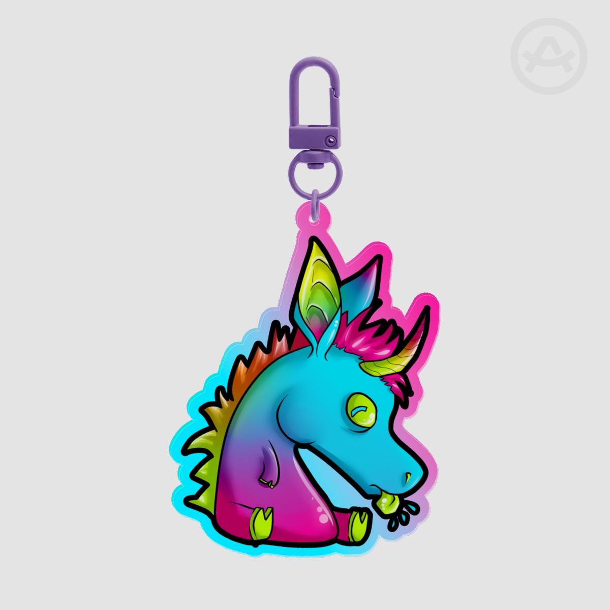 Unicorn Keychain Ver. 2