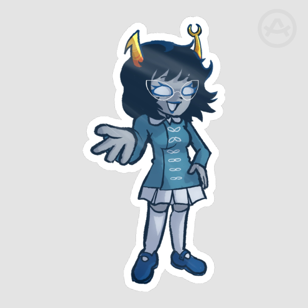 Aranea Serket "Winter Sweater" Die Cut Sticker