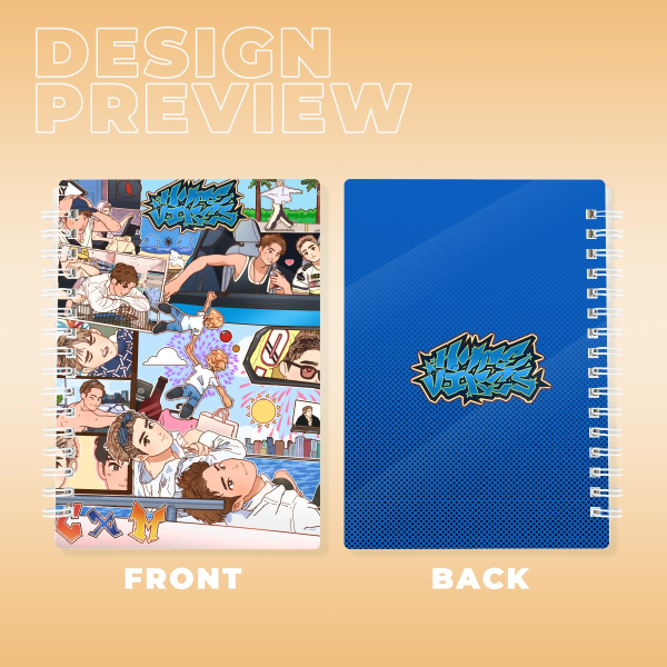 SEVENTEEN CXM S.Coups Mingyu PVC Spiral Notebook