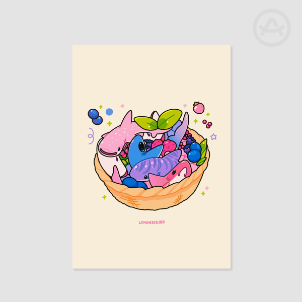 Fruit basket Print