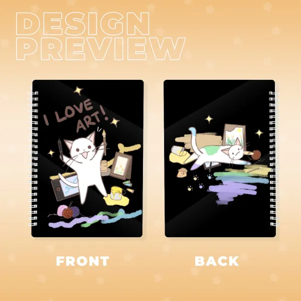 I Love Art Notebook