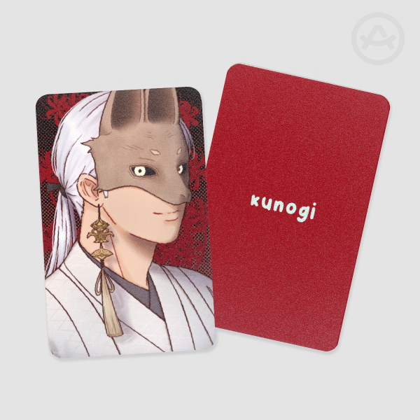 Fox Mask Holographic Photocard