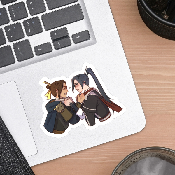 Fengqing sticker "Fight!"