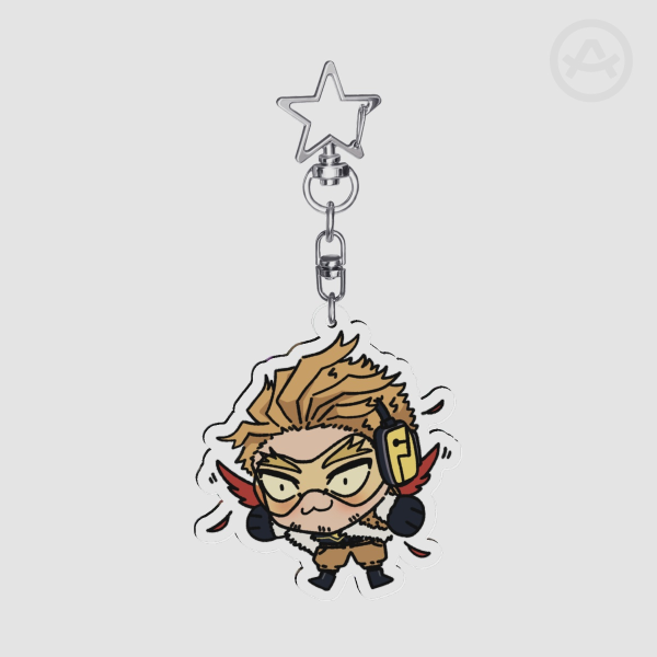 Hawks Double Sided Acrylic Keychain